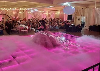 8.9mm LED visuelle Dance Floor pour les mariages 9500K étanche à l'humidité