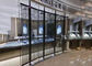 Affichage en verre de P5.2mm LED, écran clair 1000x500mm de LED pour le bâtiment
