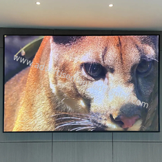 Écran LED de publicité intérieure de 320 mm x 160 mm Matériau de l'armoire en fer/aluminium à moulage sous pression