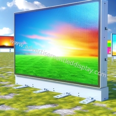 Écran publicitaire LED résistant aux intempéries 192x192mm Taille 6000cd Lumière pour l'extérieur
