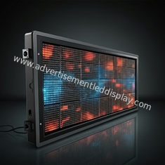 Écran publicitaire LED personnalisé Durable IP65 Fer pour une publicité efficace 10000H Durée de vie