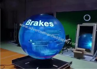 Affichage à LED spécial de P4mm, boule magique d'écran de 360 degrés LED