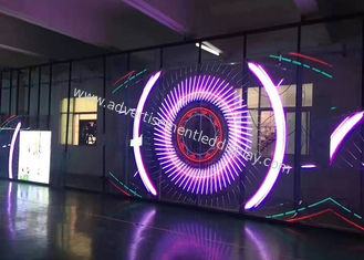 Écran LED transparent à écran LED personnalisé Résolution 256 x 256 pixels