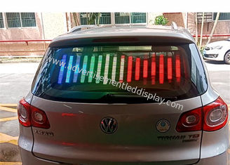 écran de 1000x375mm LED pour la fenêtre arrière de voiture, affichage de message de la voiture P3.91
