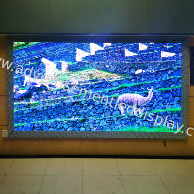 Affichage publicitaire LED à haute visibilité 192x192 mm Taille du module pour les endroits fréquentés