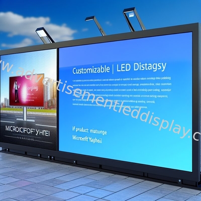 Affichage publicitaire à LED personnalisable avec système de contrôle Linsn / Nova-star / Colorlight