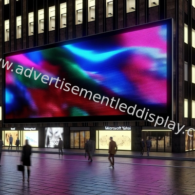 L'écran LED de l'armoire en fer est le choix idéal pour une publicité en plein air dynamique