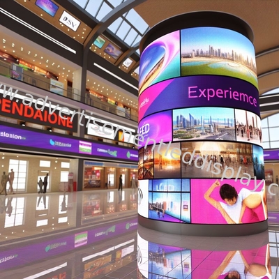 Installation flexible Affichage LED publicitaire Taille d'écran personnalisée