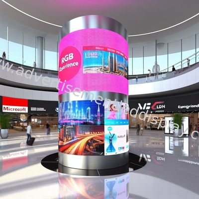 Installation flexible Affichage LED publicitaire Taille d'écran personnalisée