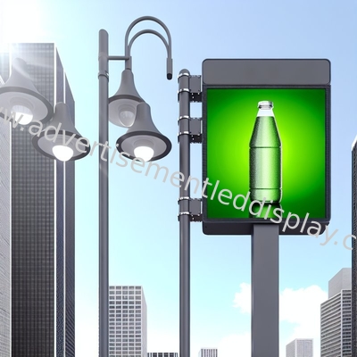 Affichage publicitaire LED à haute luminosité pour la lisibilité de la lumière du soleil Luminosité 6000cd MTBF 10