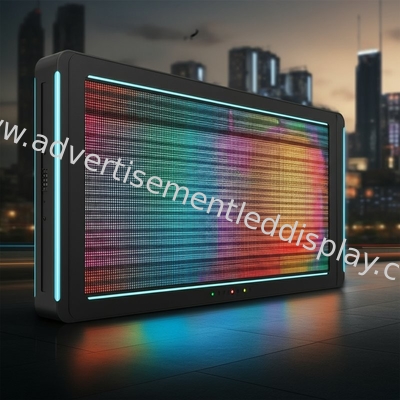 Écran publicitaire LED personnalisé, publicité extérieure accrocheuse aux couleurs vives