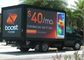 Affichage à LED mobile de camion de P5 RVB 40000Dots/pixel de Sqm pour la publicité