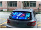 écran de 1000x375mm LED pour la fenêtre arrière de voiture, affichage de message de la voiture P3.91