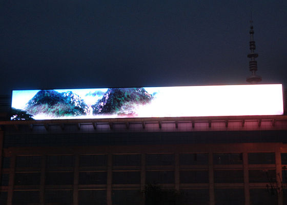 P10 luminosité imperméable extérieur de l'écran 192x192mm de la publicité d'OEM LED intense