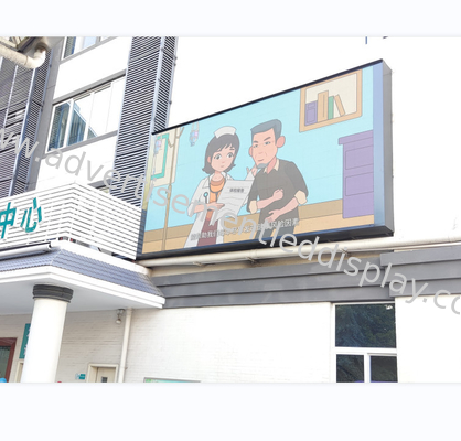 Affichage murale LED résistant aux intempéries pour les événements en plein air Assurez-vous de visuels époustouflants
