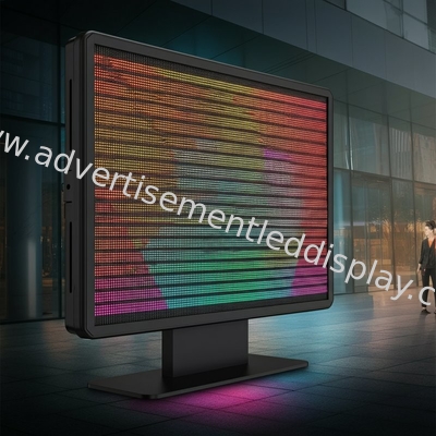 Écran publicitaire LED personnalisé, publicité extérieure accrocheuse aux couleurs vives