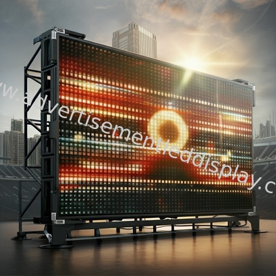 Écran LED en fer durable 192x192mm Taille du module 100 ans de vie pour la publicité d'impact