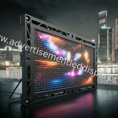 Écran LED IP65 résistant aux intempéries Couleurs vives MTBF 10000H Lumière 6000cd pour des annonces époustouflantes